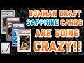 BOWMAN DRAFT SAPPHIRE CARDS ARE GOING UP!💰|| SPORTS CARD INVESTING