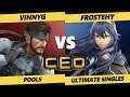 CEO 2019 SSBU - C10 | VinnyG (Snake) Vs. Frostehy (Lucina) Smash Ultimate Tournament Pools