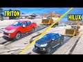 Challenges Strada Triton VS Hilux Revo - Grand Theft Auto V