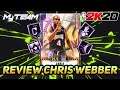 CHRIS WEBBER GO REVIEW MYTEAM NBA2K20 : It's showtime ?!