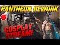COSPLAY STREAM! Pantheon Rework Live im 12h Stream [League of Legends]