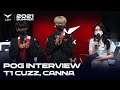 Cuzz, Canna 인터뷰 | T1 vs. 한화생명 | 06.09 | 2021 LCK 서머 스플릿