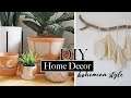 DIY Home Decor Projects 2021 | Bohemian Style & Pinterest Inspired