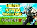 Fortnite | Hidden Letters Challenge - Hidden "T" Location