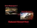 Forza Motorsport 7 Vs Forza Horizon 4 Exhaust Sound Test