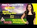 Free Football Pick Illinois Fighting Illini vs Penn State Nittany Lions, 10/20/2021 College Football