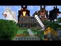 GIANT WEREWOLF APPEAR IN OUR HOUSE IN MINECRAFT !! FIGHTING THE WEREWOLVES !! Minecraft Mods