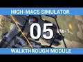 HIGH-MACS SIMULATOR, WALKTHROUGH TRAINING MODULE 05