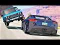 High Speed Traffic Near Misses & Crashes #14 - BeamNG Drive | CRASHdriven