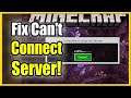How to Fix Can't Connect to Server in Minecraft PS4 & PS5 (Quick Tutorial!)