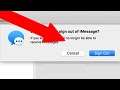 How to Sign Out of iMessage on Mac (How to Logout of Messages on Mac)