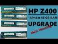 HP Z400 almost 48GB ram Upgrade + RamDisk Benchmarks