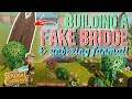 Let's build a Fake Bridge and Unbox Fanmail!!! + Bridge Tutorial!🏝️💖