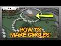 MINECRAFT | How to Make Circles! 1.15.2