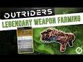Outriders Legendary Weapon Farming, All Three Farms | Outriders