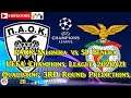 PAOK Salonika vs SL Benfica 2020-21 UEFA Champions League Qualifying Third Round Predictions FIFA 20