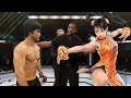 UFC 4 | Bruce Lee vs. Ling Xiaoyu (Tekken) (EA Sports UFC 4)