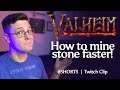 Valheim - How to mine stone faster! #shorts