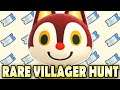 ✈ 30 NMT RARE Villager Hunt for RUDY In Animal Crossing New Horizons! Day 1!