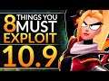 8 BROKEN Things You MUST EXPLOIT in Patch 10.9 as EVERY ROLE | League of Legends Guide