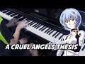A Cruel Angel's Thesis - Neon Genesis Evangelion (piano cover)
