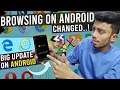 Android Browsing Completely Changed! Microsoft Edge Update On Android First Look Best Browser?
