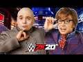 AUSTIN POWERS vs DR EVIL | WWE 2K20 TLC MATCH
