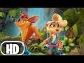 Crash Bandicoot 4  It's About Time All Cutscenes Game Movie 1080P Hd