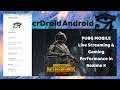 #CrDroid Rom PUBG MOBILE Live Streaming & Gaming Performance in Realme X|MADSTECH🔥 |