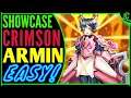 Crimson Armin INVINCIBLE 😇 Showcase (Epic Seven)