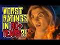Doctor Who Ratings WORST IN 30 YEARS?! Who Ratings DECLINE Continues!
