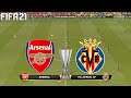 FIFA 21 | Arsenal vs Villarreal - Semi-Final UEL Europa League - Full Match & Gameplay