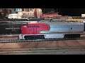 HO Diesel AHM Tempo Yugoslavia Santa Fe Runs Poorly On Track Video 5028 Vintage