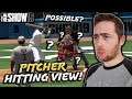 I USED THE PITCHER VIEW TO HIT...MLB THE SHOW 19