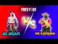 JG JIGAR VS NS KRISHNA 😏 || INSANE CLASH SQUAD - GARENA FREE FIRE