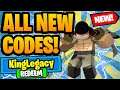 King Legacy All New Working Codes (KING LEGACY CODES) King Piece Codes *Roblox Codes* June 2021