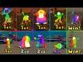 Mario Party 9 - Garfield vs Psyduck vs Mike Wazowski vs Grover #MarioGame