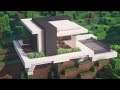 Minecraft - Tutorial Rumah Tebing Modern "Cliff House" !