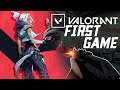 MY FIRST GAME!! | VALORANT