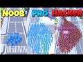 NOOB vs PRO vs HACKER in Crowd City