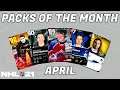 PACKS OF THE MONTH | April | NHL 21
