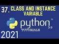 Python 3.9 Tutorials: Class And Instance Variable In Python | Class In Python | Python OOPS