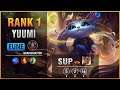 Rank 1 EUNE Yuumi Support vs Rell Patch 11.19