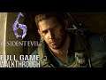RESIDENT EVIL 6 PS5 Full Game Walkthrough - No Commentary Chris & Piers (Resident Evil 6 Full Game)