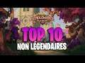 TOP 10 NON LEGENDAIRES DE L'ACADEMIE