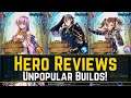 Unpopular but Interesting Builds!  ft. Julia, Laslow & More!| Hero Reviews #19【Fire Emblem Heroes】
