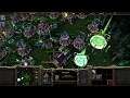 Warcraft III - 1 Undead VS 2 Insane Computer (Orc+NE) Map Forestwalk