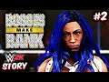 WWE 2K but Sasha Banks finally gets her revenge (BOSSES MAKE BANK #2)