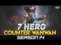 7 HERO COUNTER WANWAN SEASON 14 | Mobile Legends Indonesia