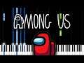 Among Us Theme Song (Piano Tutorial) [Synthesia]